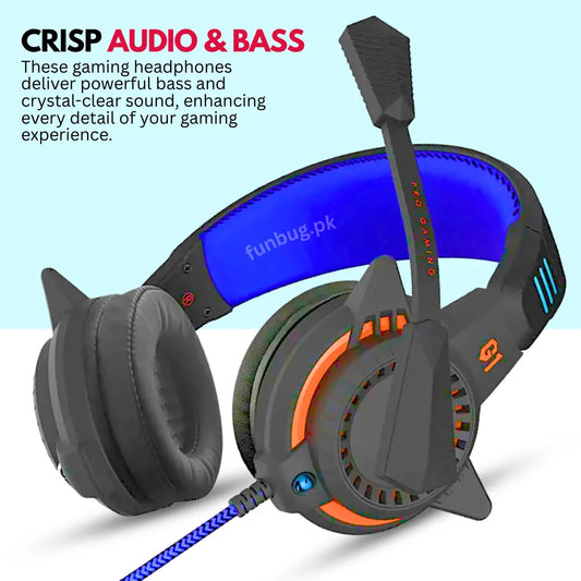 FunBug Pro Gaming Headphones Headset